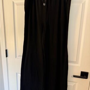 Black Sweatpants Senita Timeout wide leg